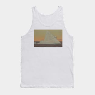 Iceberg and Ice Flower by Frederic Edwin Church Tank Top